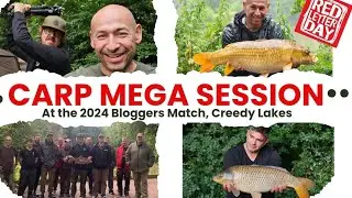 Creedy Lake MEGA Session 2024 Youtube Carp Fishing Bloggers Match Back Of The Landing Net Episode161