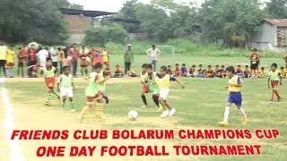 Fans, Cheers & Football &ndash; Let the Excitement Begin! Friend  Club Bolarum Football Tournament 2019
