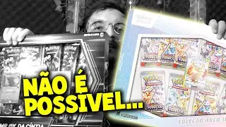 Essa box do Eevee Ex tava PESADA, mas...