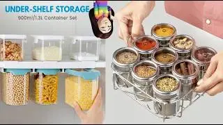 Amazon Great Indian Festival sale's offers | kitchen storage container, spices jar review video #bd