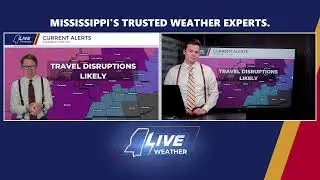 LIVE NOW at 10: Ice Storm Warnings expanded and some thunder possible