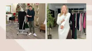 Peace Love World Crew Neck Side Slit Tunic/Dress on QVC