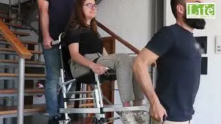Sedia montascale per salire e scendere le scale Liberty