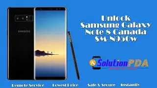 Unlock Network Samsung Galaxy Note 8 N950W Canada Instant via USB Cable