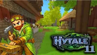 Hytale - Folge 11 | ENDLICH SICHER! 🔒 Zaunbau, Stroh-Unterstand & ein wilder Frosch!
