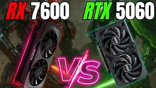 RX 7600 vs RTX 5060