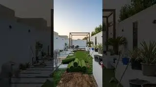This Empty Backyard Became a Modern Garden Oasis #short #design