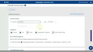 Recording a Unit Connection