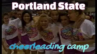 Portland State University cheerleading camp 1991?