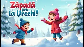 🤣☃️ Zăpadă Până la Urechi! ❄️ | Cântec Animat de Iarnă cu Multă Acțiune pentru Copii ❄️