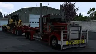 American Truck Sim |Ruda KW W900 | Heavy Hauling  | Realistic Profile | Day 1 | Live | PT. 2