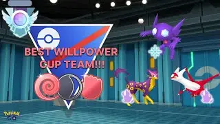 *THE BEST* TEAM IN THE WILLPOWER CUP FOR GO BATTLE DAY | Pokemon Go Battle League