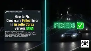 How to Fix Checksum Failed Error In Assetto Corsa Servers ✅