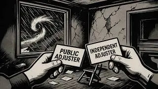 Public Adjuster vs. Independent Adjuster, Hurricane Ian Inspection Gone Wrong | Claim Daddy Reacts