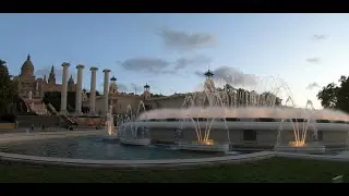 MONTJUIC Y PLAZA ESPAÑA BARCELONA