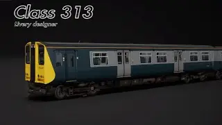 Class 313  (TSW2/ PS4) Full Livery guide BR on livery designer - Time Elapse