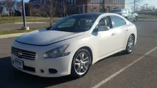 2010 Nissan Maxima White