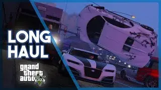 GTA 5 Online | THE LAGGIEST LONG HAUL EVER!! (Long Haul Funny Moments)