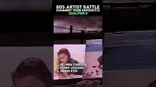 Biggest 80s Artist Battle - Qualifier 8