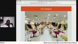 Gracelight Concepts and Events 99-Second Pitch featuring Oluwatosin Afunleyin - Prime Time 2023