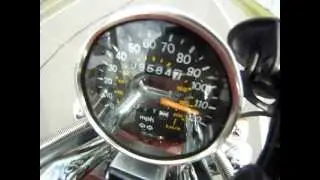suzuki vs800 2006  max speed 0-185km/h  GoPro