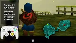 Sidehops to Lost Woods from Kokiri Forest - Speedrun tutorial