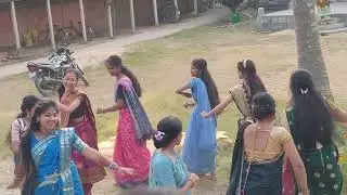 SANTOSH KUMAR HIGH SCHOOL, MAKIDIA// SARSWATI PUJA DANCE VISUALIZATION// #girldance#viral 