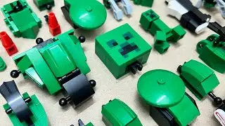 Lego Minecraft | Creeper Mech Armor | Minifigures Lego Unofficial 