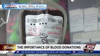 KSAT Community Blood Drive - The Importance of Blood Donations | KSAT 12