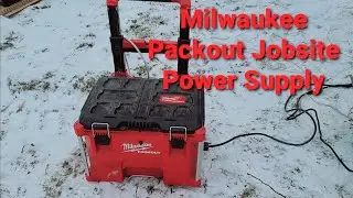 Milwaukee Packout Jobsite Power Supply!