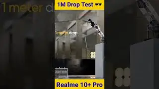 Realme 10+ Pro 1 Meter Drop Test 😮 | Durability Test Of Realme 10+ Pro #shorts #ytshorts