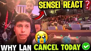 Why IQOO Lan Cancel🚨😳 Sensei React🔥