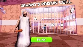 GRANNY'S PRISON RUN! Obby roblox! Gameplay Walkthrough No Death 4K