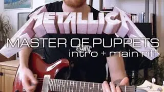 Master of Puppets - Metallica (Guitar cover)