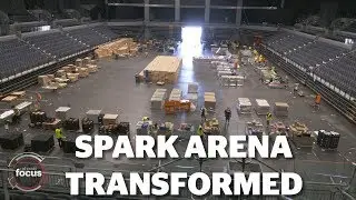 Spark Arena transformed into food distribution centre | nzherald.co.nz