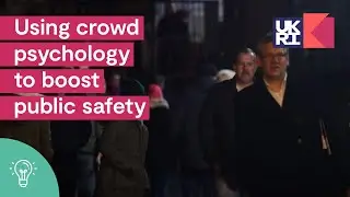 Using crowd psychology to boost public safety