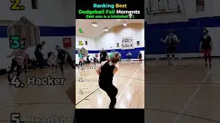 Ranking Best Dodgeball Fails 😭 #dodgeball #funny #fails