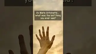 POV-As Marie Antoinette... what were your final words before the guillotine?
