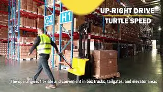 STAXX WSS15H full-electric stacker, lift up to 1500kg