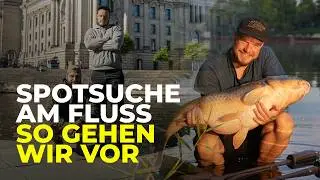 Hot Spots am Fluss: Wo frisst der Dicke? | Karpfen | Angeln | Fluss-Karpfen