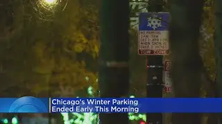 Winter parking ban ends, street weeping season begins