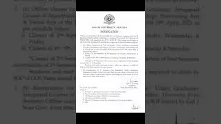 ASSAM UNIVERSITY SILCHAR OFFLINE CLASSES REOPENING NOTICE