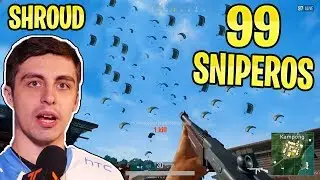 PUEDE GANARLE A 99 STREAM SNIPERS EN PUBG? - SHROUD vuelve a PUBG?