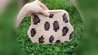 Leopar Desenli &Ccedil;anta Yapılışı \ wayuu bag