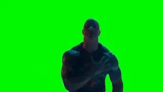 It's About Drive It's About Power... The Rock (Face Off) Green Screen