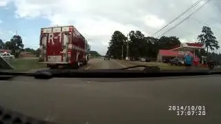 Accident at Red Chute, Louisiana