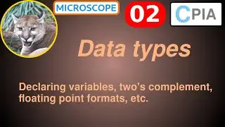 02. C Programming for IA: Data types, two's complement, fixed point and floating point formats