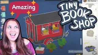 SO CUTE! Did they make this for me? Tiny Bookshop trailer reaction