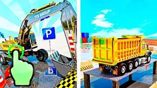 Real Excavator Simulator 3D - Real Dumb Truck Parking 3D Run - All Levels iOS Android GamePlay #17