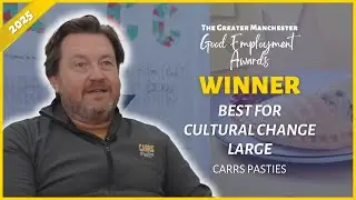Shortlisted: Carrs Pasties | Best for Cultural Change (Large) &ndash; Good Employment Awards 2025